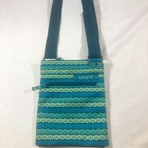 EUC Dakine Crossbody Bag, Ocean Hues Print